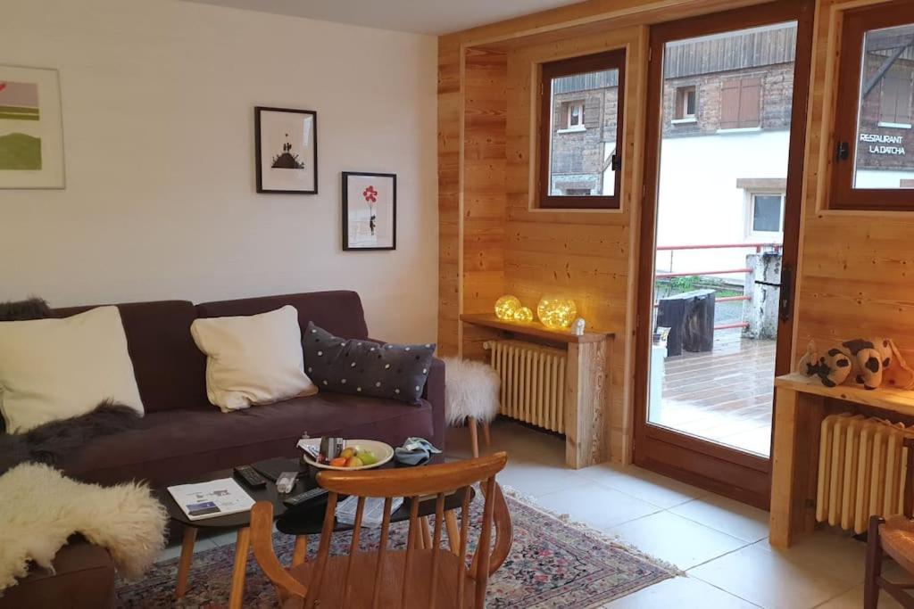 Appartement La Duchere Le Plan-La Giettaz Massif Des Aravis Buitenkant foto