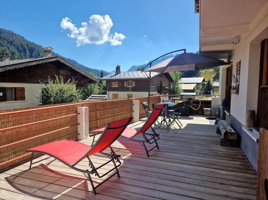 Appartement La Duchere Le Plan-La Giettaz Massif Des Aravis Buitenkant foto