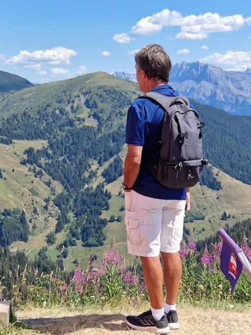 Appartement La Duchere Le Plan-La Giettaz Massif Des Aravis Buitenkant foto