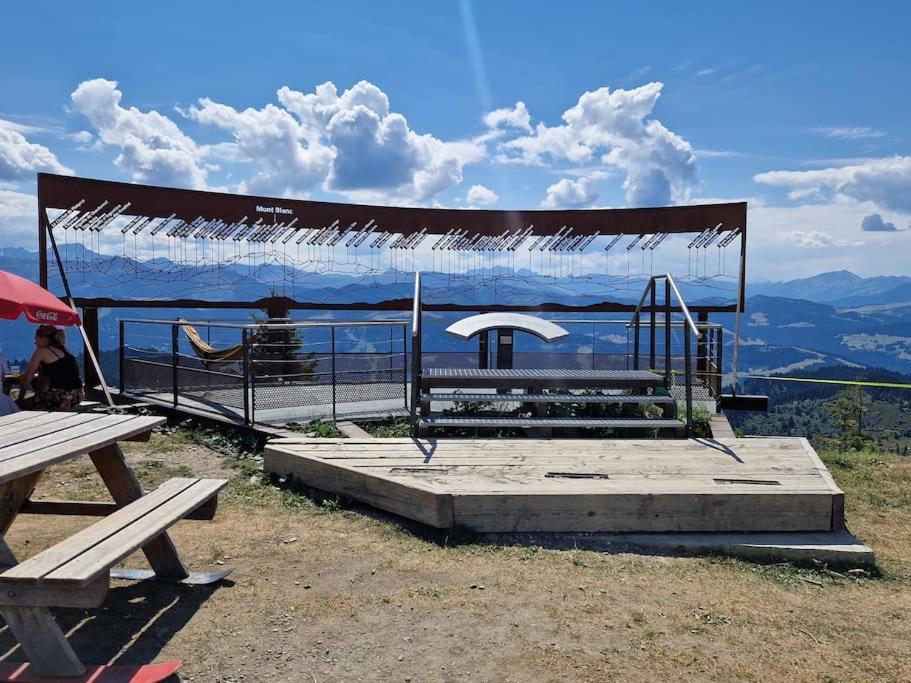 Appartement La Duchere Le Plan-La Giettaz Massif Des Aravis Buitenkant foto