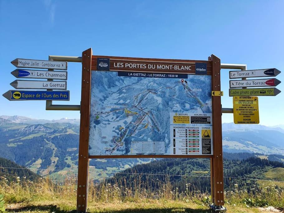 Appartement La Duchere Le Plan-La Giettaz Massif Des Aravis Buitenkant foto