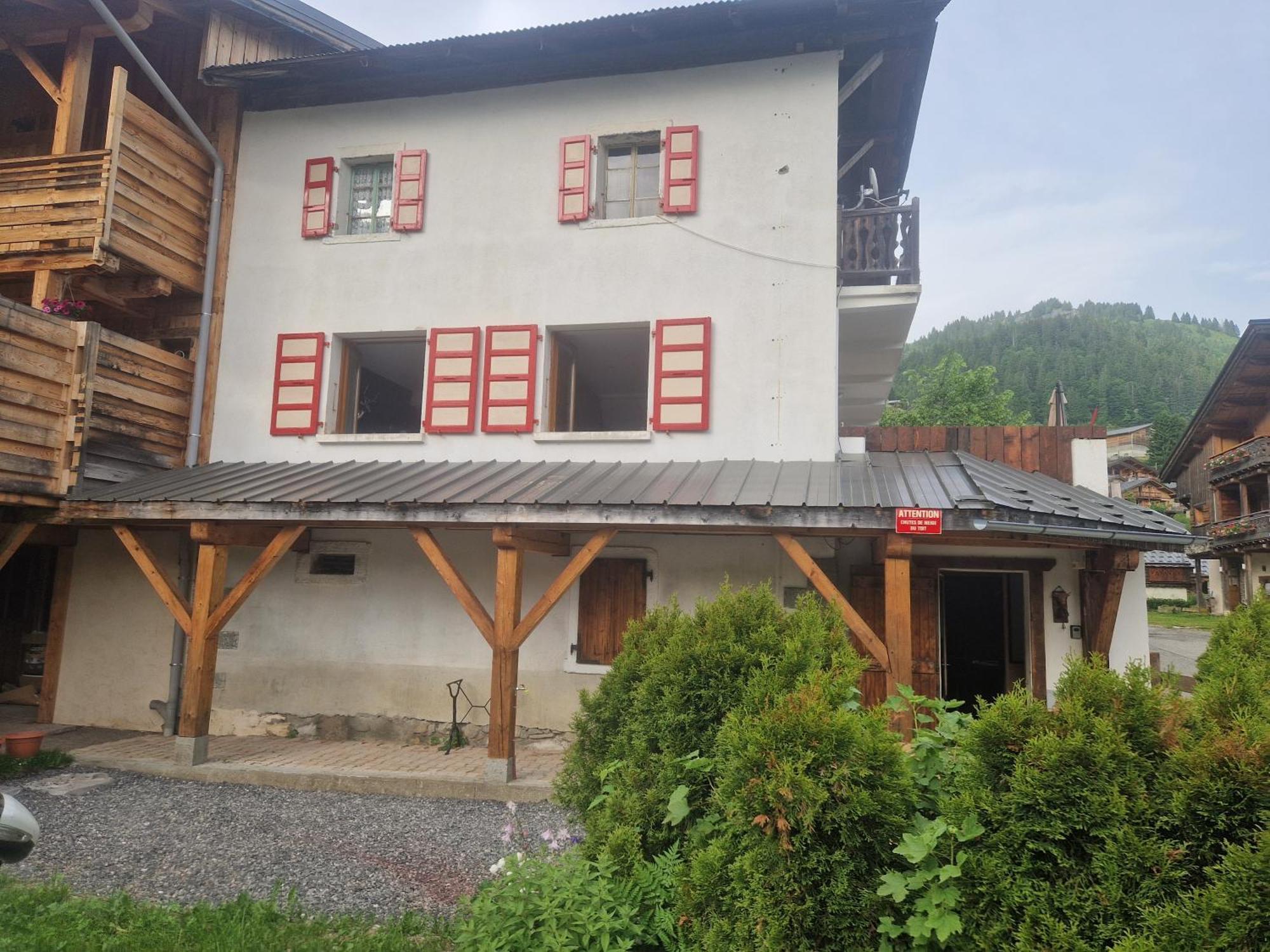 Appartement La Duchere Le Plan-La Giettaz Massif Des Aravis Buitenkant foto